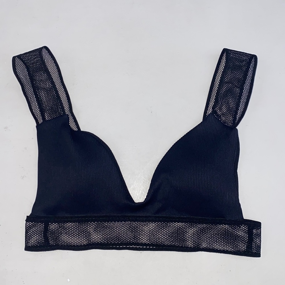 Black mesh bra/bralette